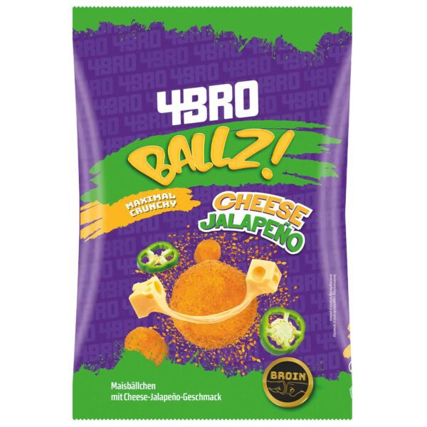 4bro Ballz Cheese Jalape O 75g No1 0452