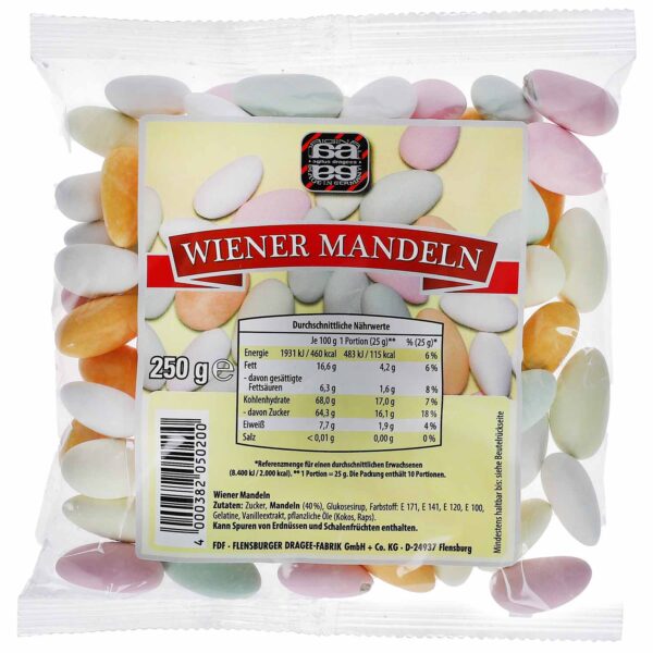Agilus Wiener Mandeln 250g No1 2320
