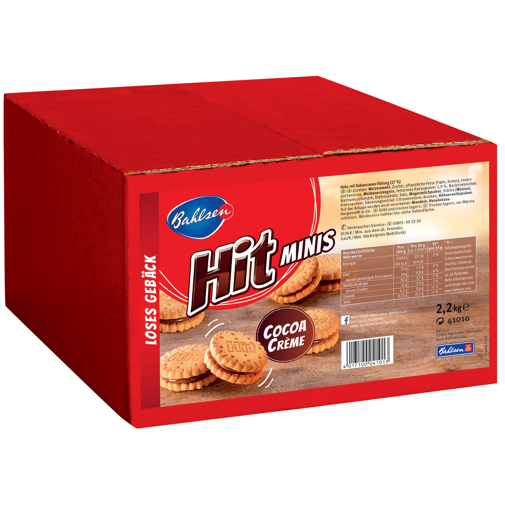 bahlsen-hit-minis-cocoa-cr-me-2-2kg Bahlsen Hit Minis Cocoa Cr Me 2 2kg