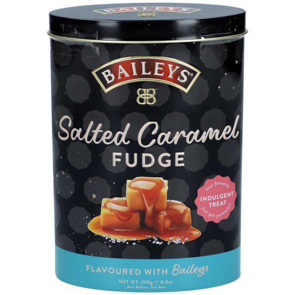 Baileys Salted Caramel Fudge Tin 250g No1 1341