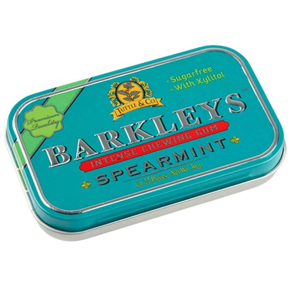 Barkleys Intense Chewing Gum Spearmint 30g No1 1256