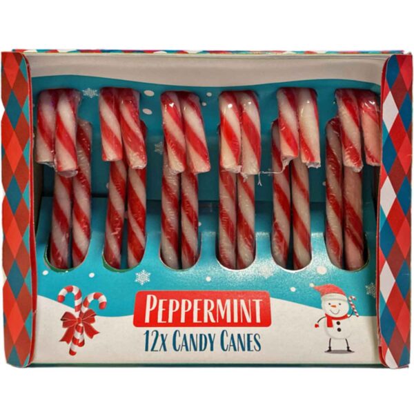 Becky 039 S Candy Canes Christmas Box Peppermint 12x10g Rot Weiss Regenbogen No1 0935