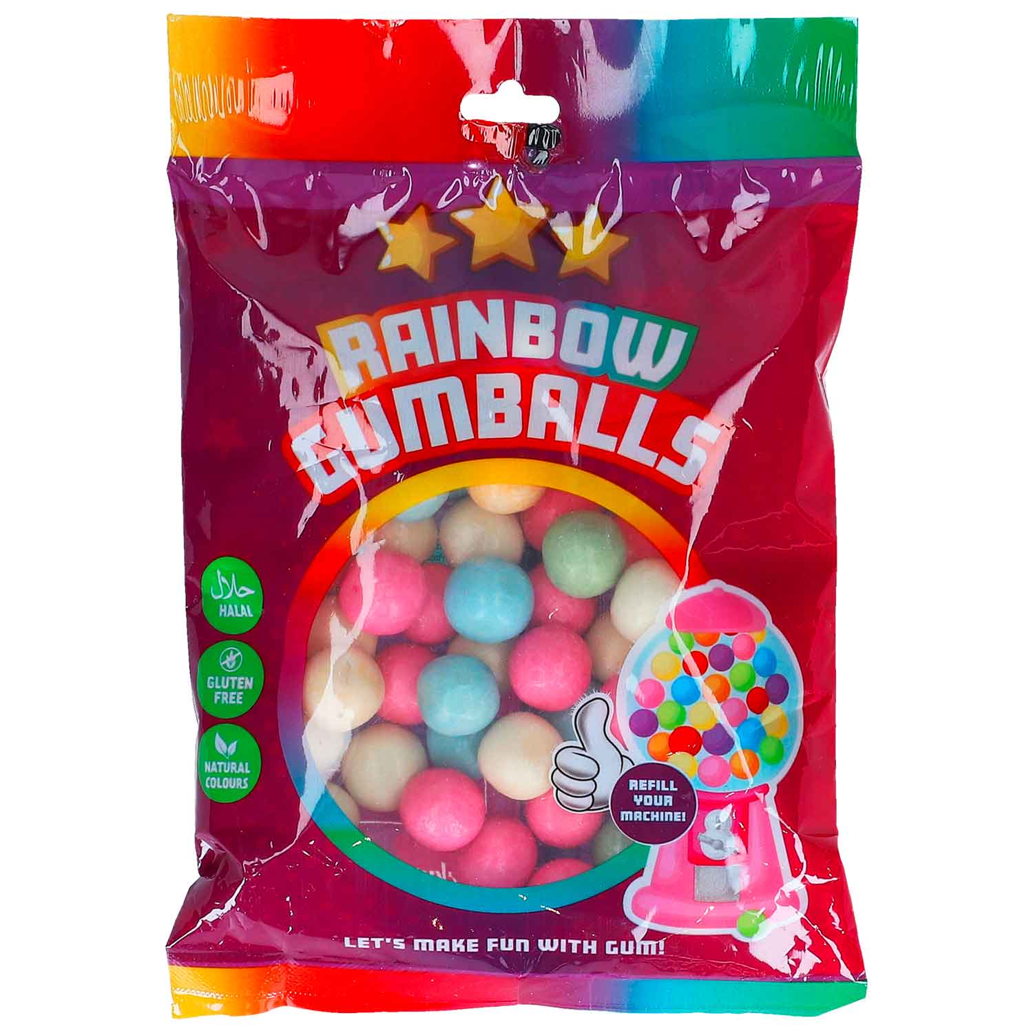 becky-039-s-rainbow-gumballs-200g-no1-1720 Becky 039 S Rainbow Gumballs 200g No1 1720