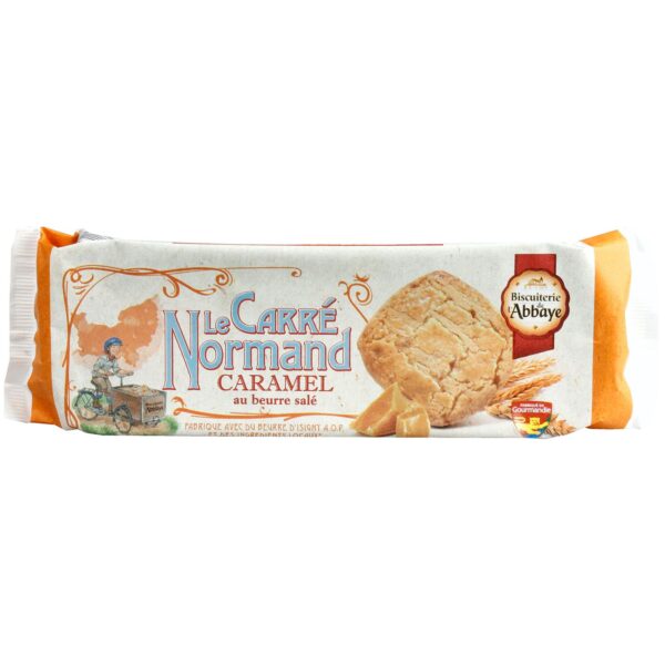 Biscuiterie De L 039 Abbaye Le Carr Normand Caramel 140g No1 2524