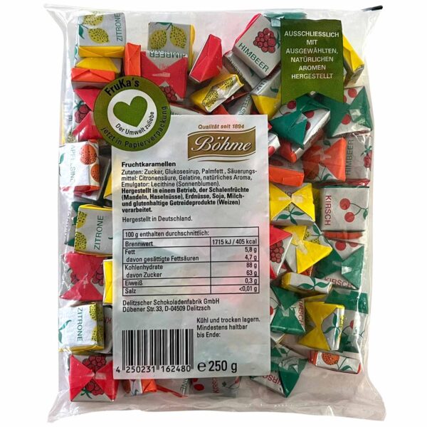 Boehme Fruchtkaramellen 250g No1 5644