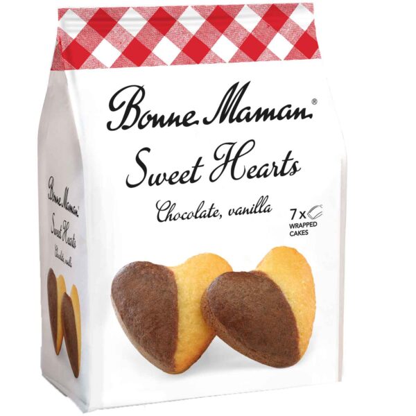 Bonne Maman Sweet Hearts Chocolate Vanilla 175g No1 5015