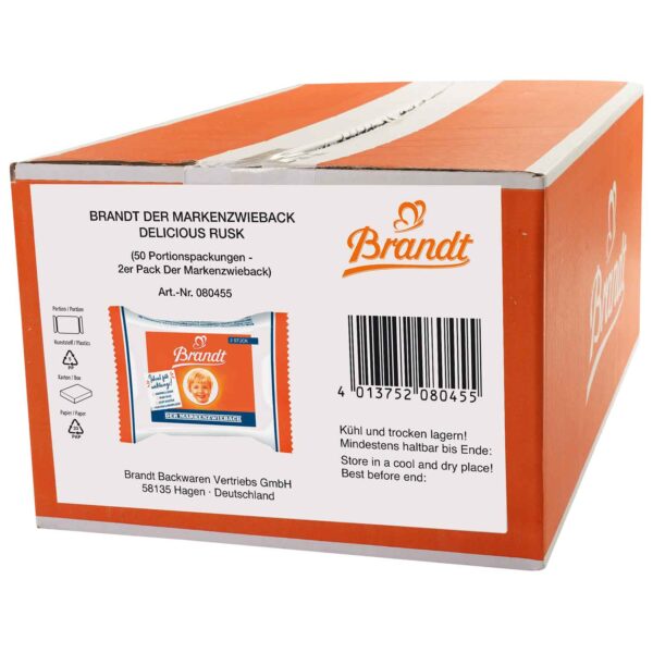 Brandt Der Markenzwieback 50x2er No1 5804