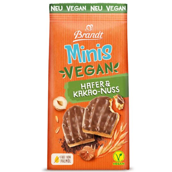 Brandt Minis Vegan Hafer Amp Kakao Nuss 85g No1 1207