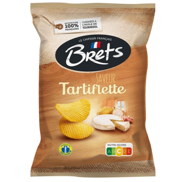Brets Chips Saveur Tartiflette 125g No1 4631