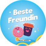 Bunter Mix 039 Beste Freundin 039 Spitztuete 400g No4 4252