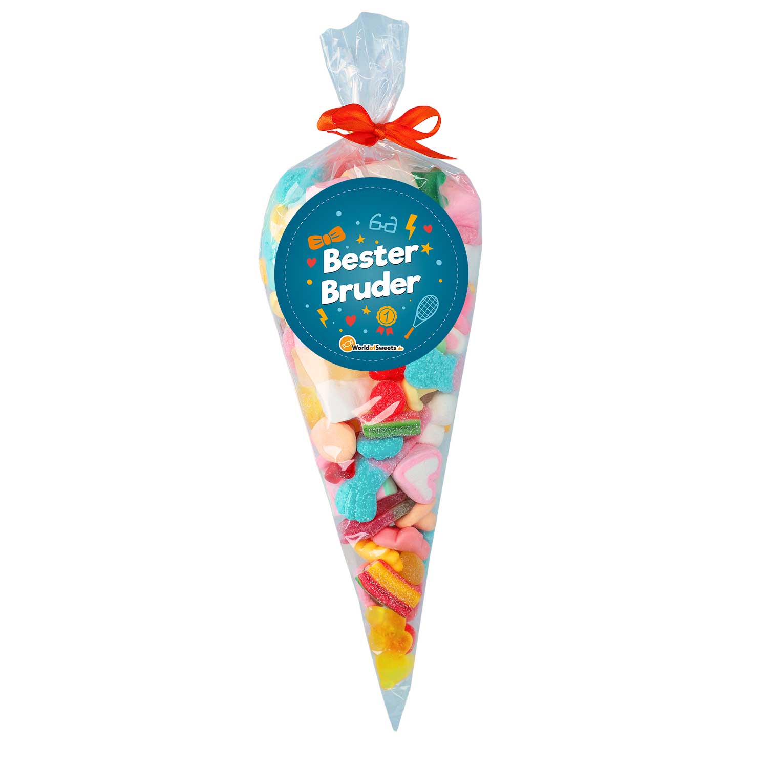 bunter-mix-039-bester-bruder-039-spitztuete-400g-no1-3357 Bunter Mix 039 Bester Bruder 039 Spitztuete 400g No1 3357