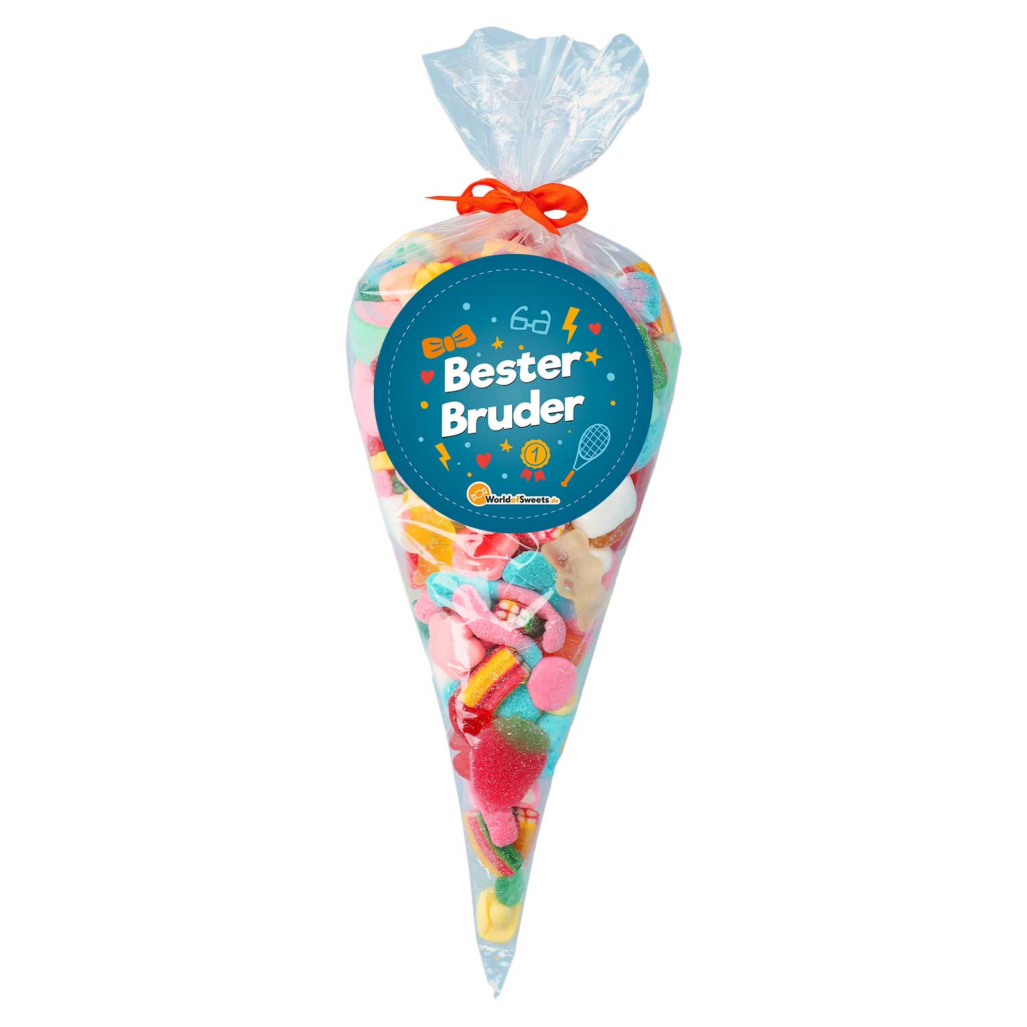 bunter-mix-039-bester-bruder-039-spitztuete-850g-no1-3339 Bunter Mix 039 Bester Bruder 039 Spitztuete 850g No1 3339