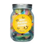 Bunter Mix 039 Eine Portion Freude 039 Schraubdeckel Glas 250g No1 0155