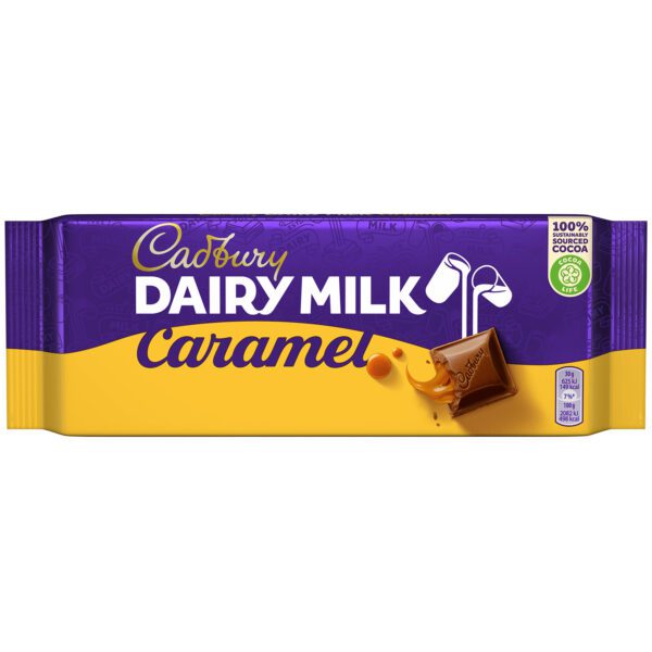 Cadbury Dairy Milk Caramel 180g No1 2603