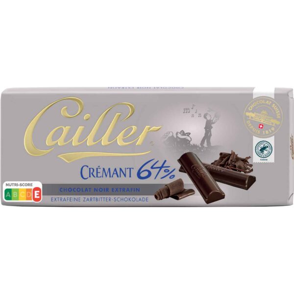 Cailler Cr Mant 64 Extrafeine Zartbitter Schokolade 100g No1 5737