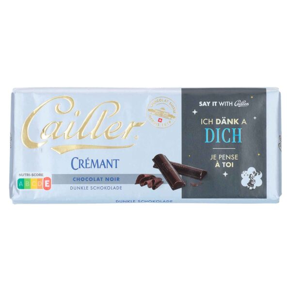 Cailler Cr Mant Dunkle Schokolade 100g No1 0410