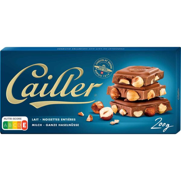 Cailler Milch Ganze Haselnuesse 200g No1 0310