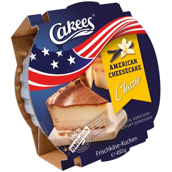 Cakees American Cheesecake Classic 450g No1 4328