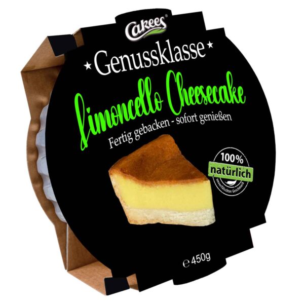 Cakees Cheesecake Limoncello 450g No1 4655