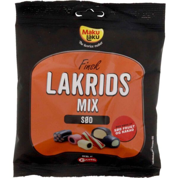 Carletti Finsk Lakrids Mix S D 170g No1 3959