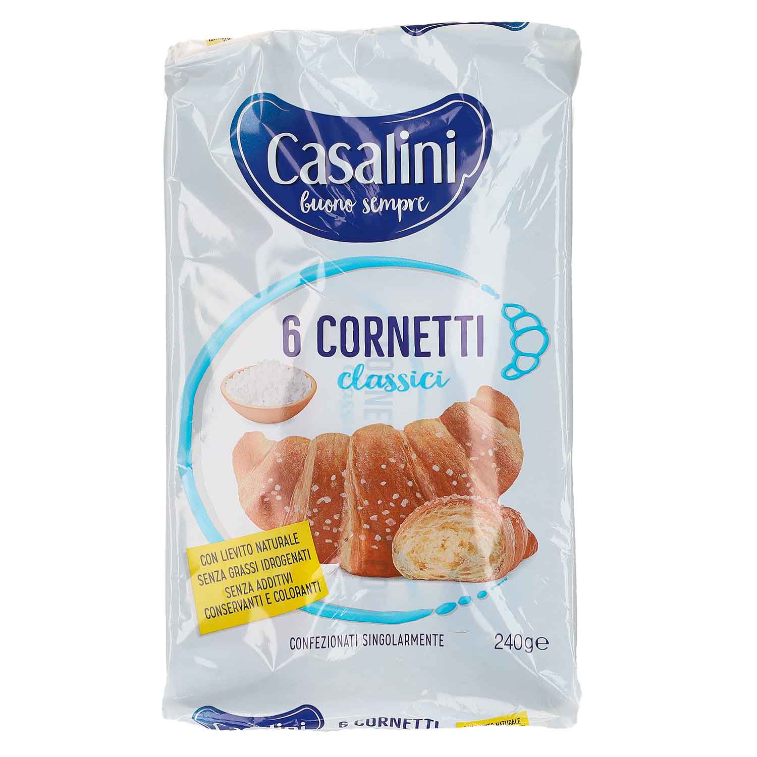 casalini-cornetti-classici-6x40g-no1-3939 Casalini Cornetti Classici 6x40g No1 3939