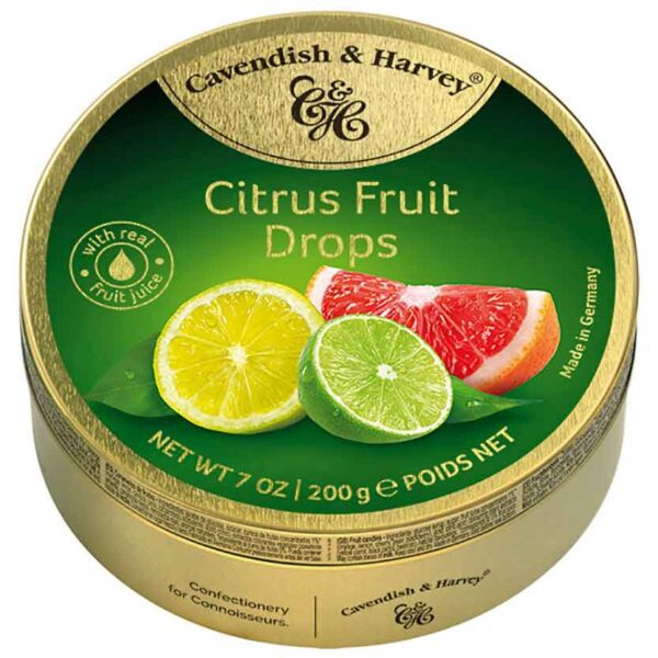 Cavendish Amp Harvey Citrus Fruit Drops 200g