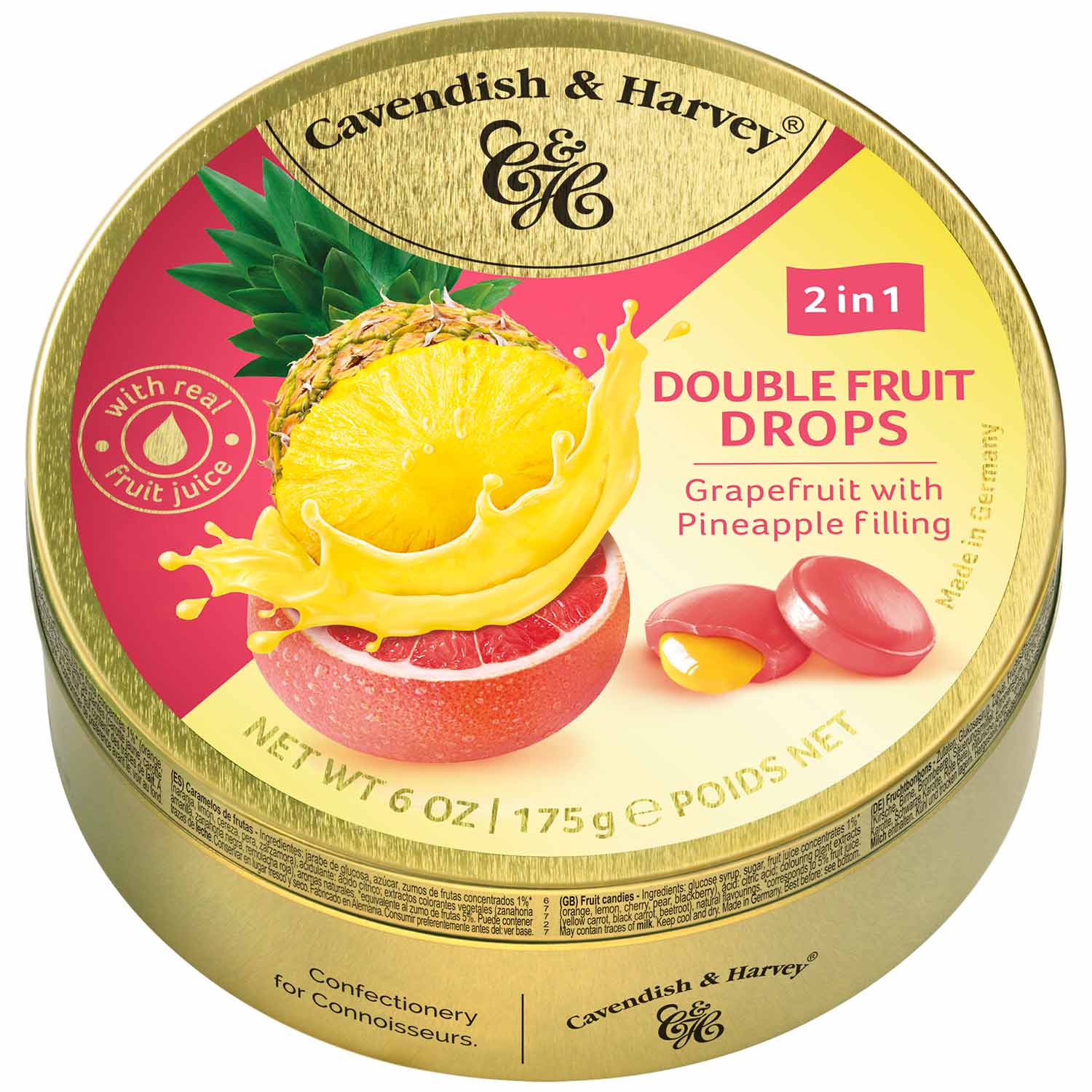 cavendish-amp-harvey-double-fruit-drops-grapefruit-with-pineapple-filling-175g-no1-5208 Cavendish Amp Harvey Double Fruit Drops Grapefruit With Pineapple Filling 175g No1 5208