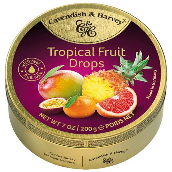 Cavendish Amp Harvey Tropical Fruit Drops 200g