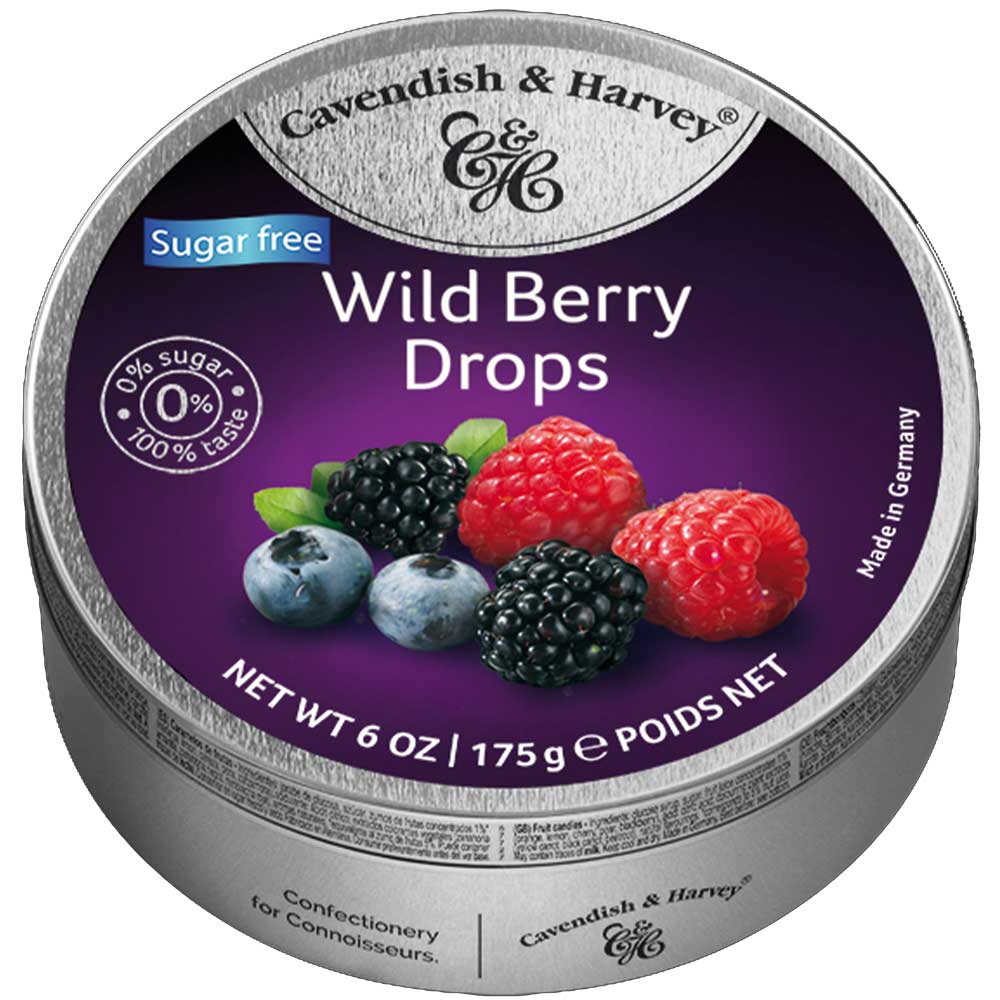 cavendish-amp-harvey-wild-berry-drops-sugarfree-175g1 Cavendish Amp Harvey Wild Berry Drops Sugarfree 175g1