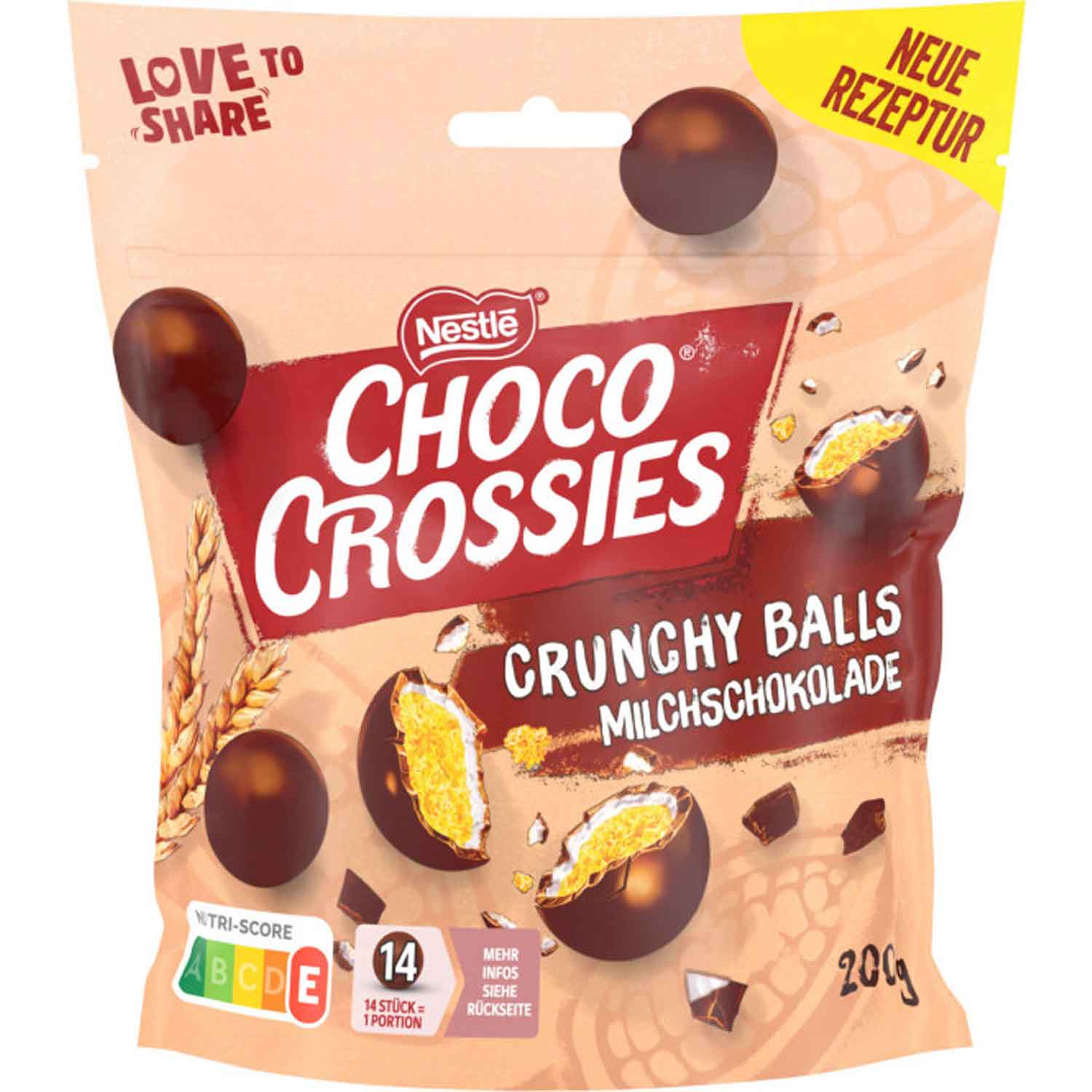choco-crossies-crunchy-balls-milchschokolade-200g-no1-0511 Choco Crossies Crunchy Balls Milchschokolade 200g No1 0511