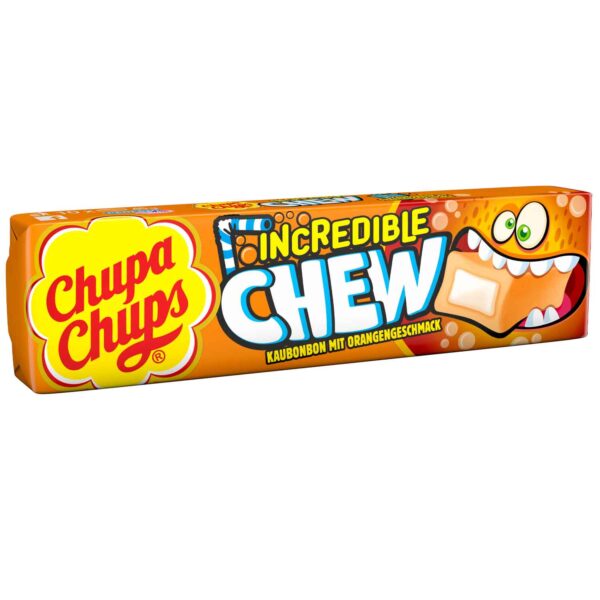 Chupa Chups Incredible Chew Orange 45g No1 0009
