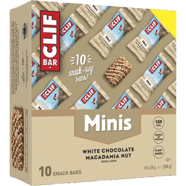 Clif Bar Energy Bar White Chocolate Macadamia Nut Minis 10x28g No1 5424