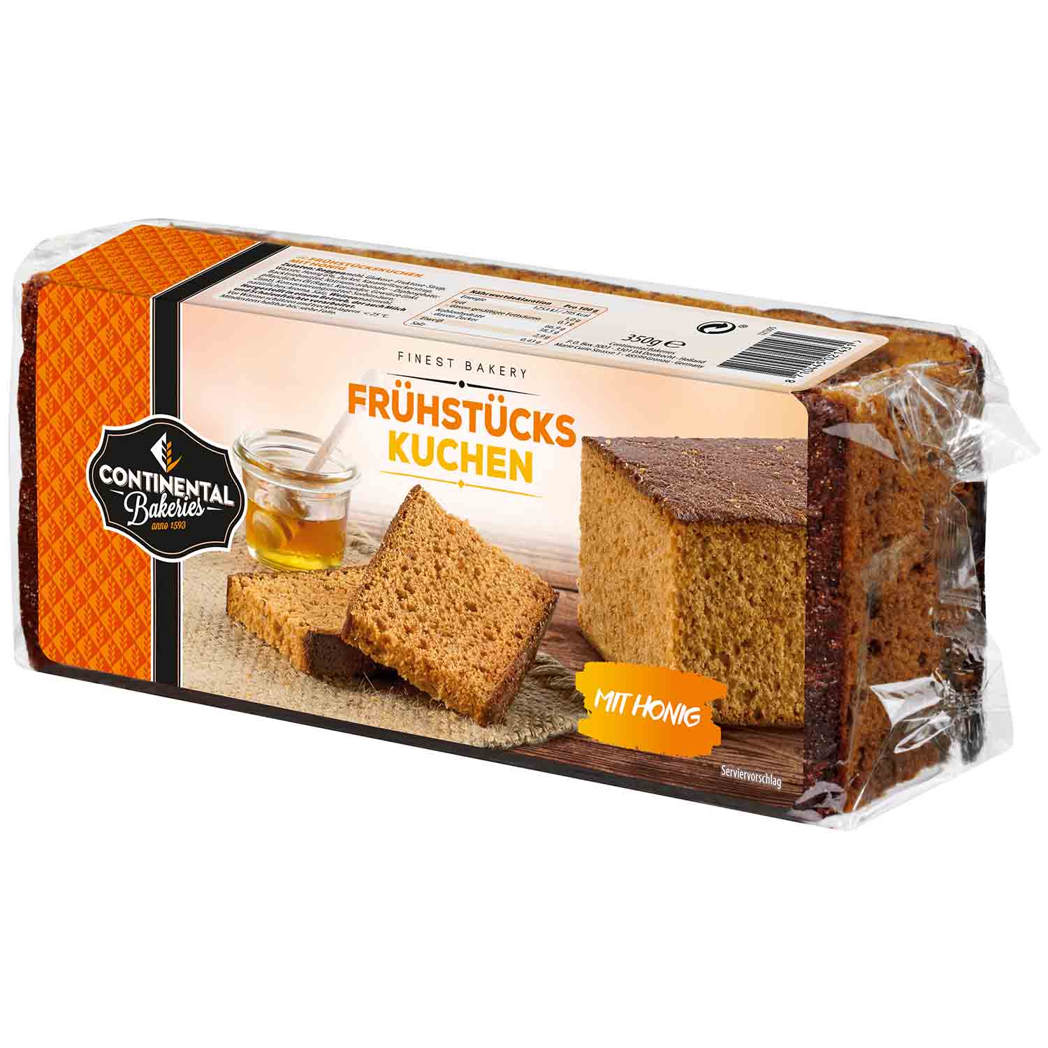 continental-bakeries-fruehstueckskuchen-mit-honig-350g-no1-5144 Continental Bakeries Fruehstueckskuchen Mit Honig 350g No1 5144