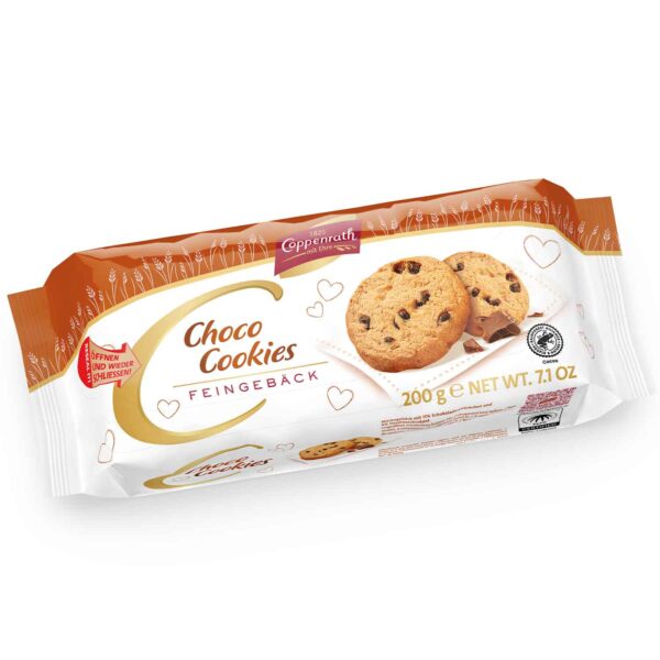 Coppenrath Feingebaeck Choco Cookies 200g No1 0409