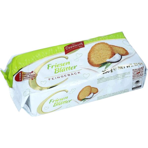 Coppenrath Feingebaeck Friesen Blaetter 200g No1 3634