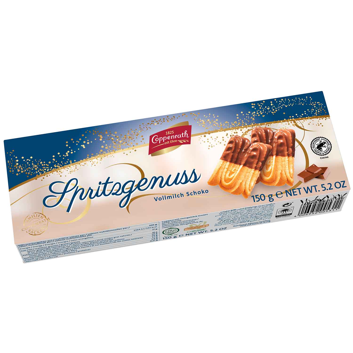 coppenrath-spritzgenuss-vollmilch-schoko-150g-no1-3813 Coppenrath Spritzgenuss Vollmilch Schoko 150g No1 3813