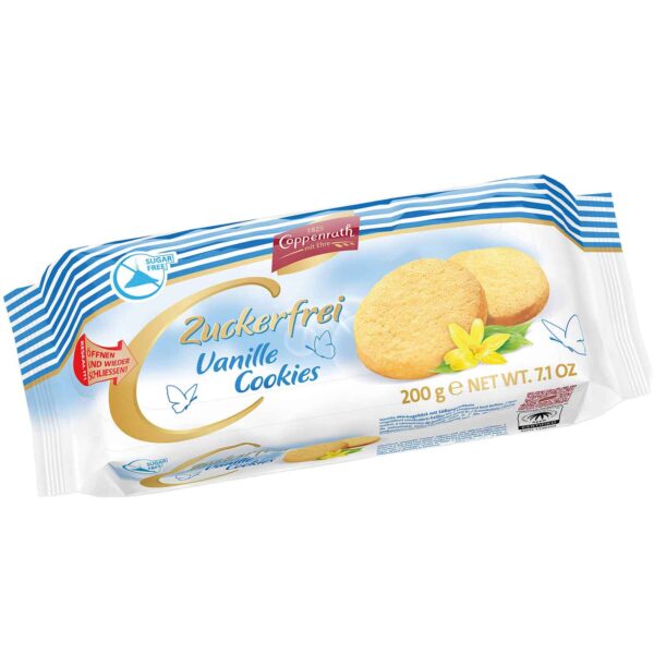 Coppenrath Zuckerfrei Vanille Cookies 200g No1 0219