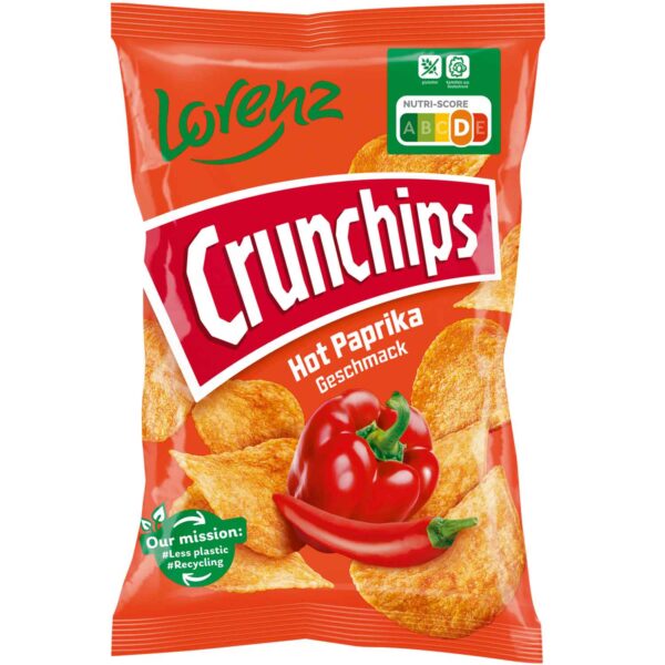 Crunchips Hot Paprika 150g No1 4853