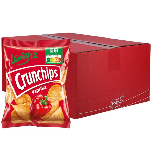Crunchips Paprika 16x50g No1 1645