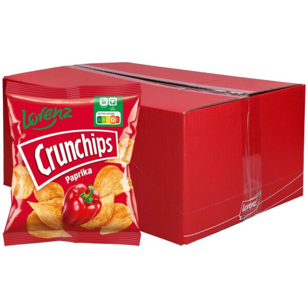 Crunchips Paprika 20x25g No1 4212