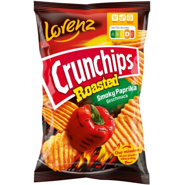 Crunchips Roasted Smoky Paprika 110g No1 4328