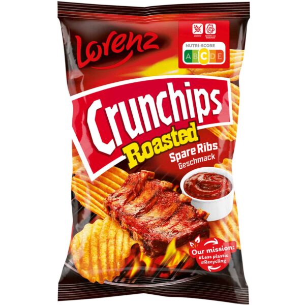 Crunchips Roasted Spare Ribs 110g No1 4533