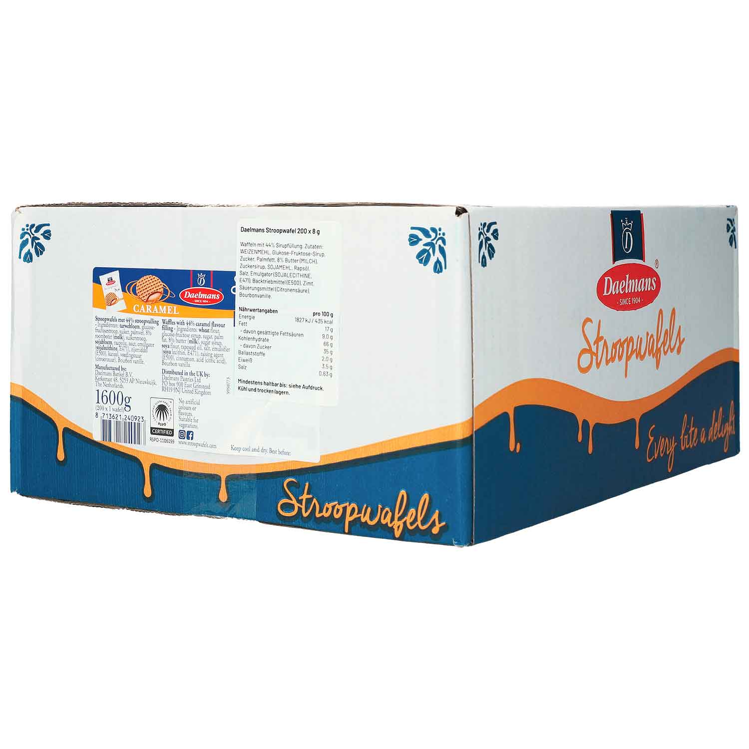 daelmans-stroopwafel-caramel-mini-200er-no1-2236 Daelmans Stroopwafel Caramel Mini 200er No1 2236