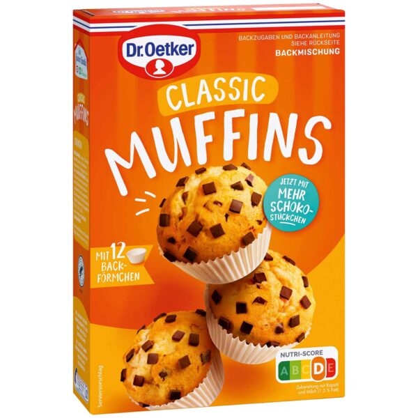 Dr. Oetker Backmischung Classic Muffins 380g No1 3339