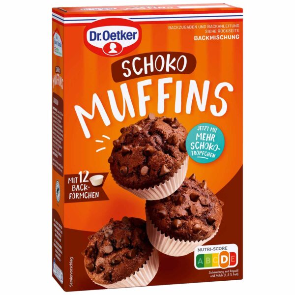 Dr. Oetker Backmischung Muffins Schoko 345g No1 2759