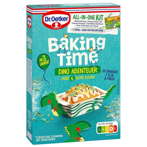 Dr. Oetker Baking Time Dino Abenteuer 300g No1 4000