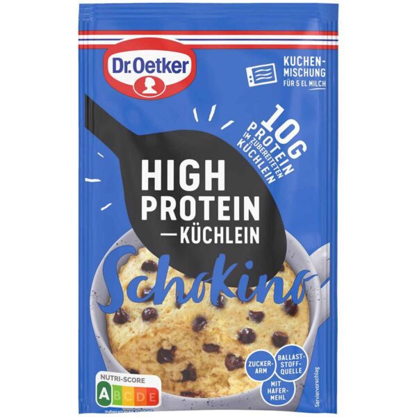 Dr. Oetker High Protein Kuechlein Schokino 50g No1 3452