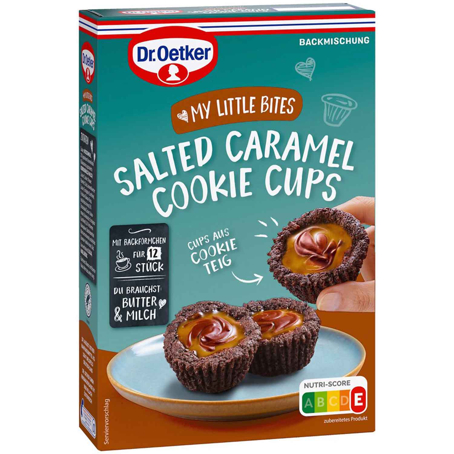 dr.-oetker-my-little-bites-salted-caramel-cookies-cup-240g-no1-3301 Dr. Oetker My Little Bites Salted Caramel Cookies Cup 240g No1 3301