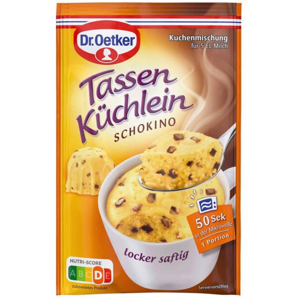 Dr. Oetker Tassenkuechlein Schokino 50g No1 0303