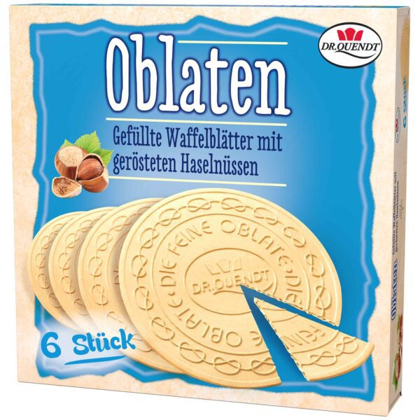 Dr. Quendt Oblaten Haselnuss 6er No1 4738